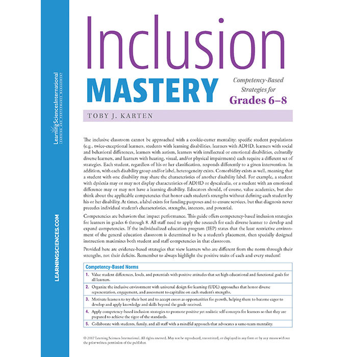 Inclusion-Mastery-Competency-Based-Strategies-for-Grades-6-8-Quick-Reference-Guide-by-Toby-Karten